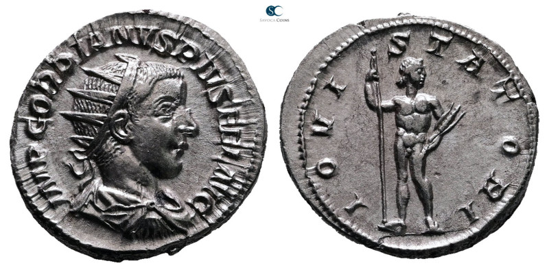 Gordian III AD 238-244. Rome
Antoninianus AR

21 mm, 4,98 g



Extremely ...