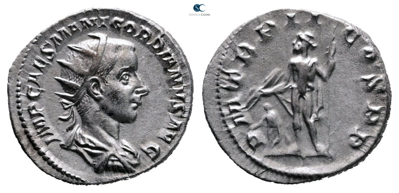 Gordian III AD 238-244. Rome
Antoninianus AR

21 mm, 4,71 g



Nearly Ext...