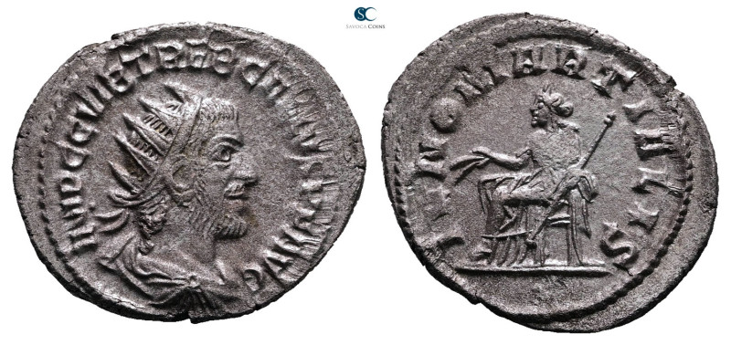 Trebonianus Gallus AD 251-253. Antioch
Billon Antoninianus

24 mm, 4,53 g

...