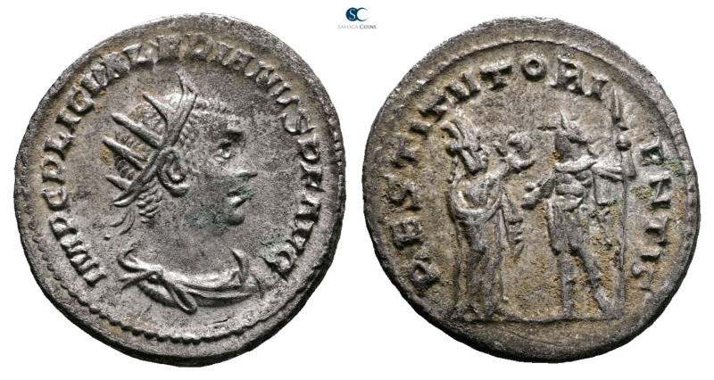 Valerian I AD 253-260. Samosata or Antioch
Billon Antoninianus

22 mm, 4,00 g...