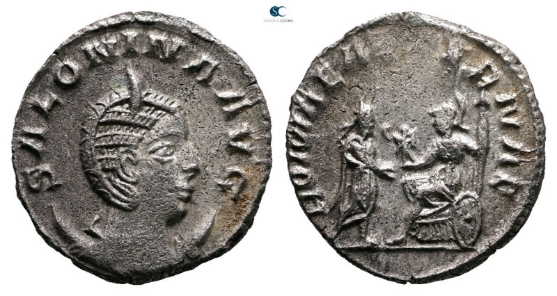 Salonina AD 254-268. Samosata or Antioch
Billon Antoninianus

20 mm, 3,26 g
...