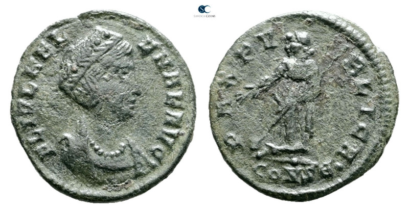 Helena. Augusta AD 324-329. Constantinople
Follis Æ

16 mm, 1,61 g



Nea...