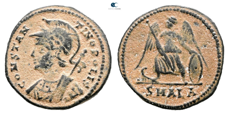 City Commemoratives AD 330-354. Alexandria
Follis Æ

18 mm, 2,38 g



Ver...