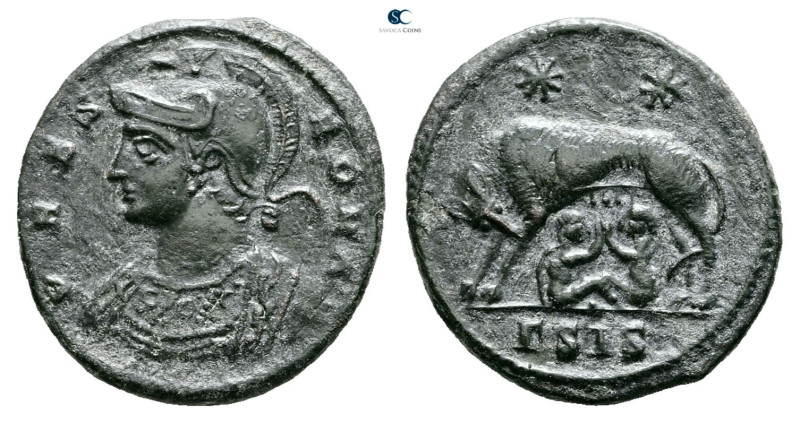 City Commemoratives AD 330-354. Siscia
Follis Æ

19 mm, 2,63 g



Very Fi...