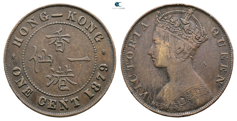 Hong Kong. AD 1879. 
1 Cent 1879

 mm, 7,46 g



Very Fine