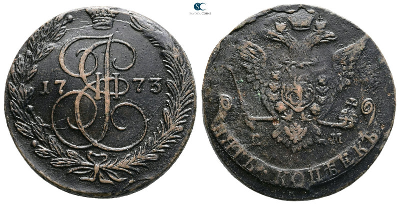 Russia. AD 1773. 
5 Kopeks 1773

 mm, 53,09 g



Good Very Fine