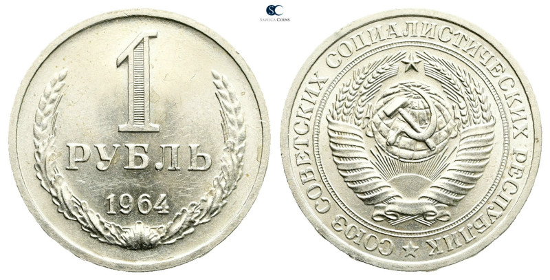 Russia. AD 1964. 
1 Rouble 1964

 mm, 7,54 g



Uncirculated