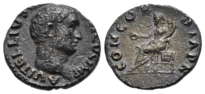 VITELLIO (69). Roma. Denario. AR (3,17 g). D/ A VITELLIVS GERMANICVS IMP, testa ...