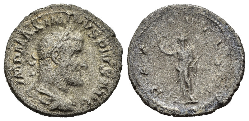 MASSIMINO I (235-238). Roma. Denario. AR (2,57 g). D/ IMP MAXIMINVS PIVS AVG, bu...