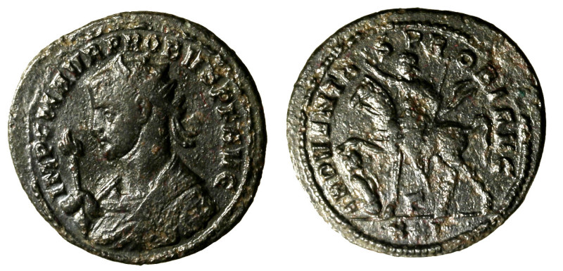 PROBO (276-282) Antoniniano per Siscia. Busto rad. a sn. con scettro R/ Imperato...