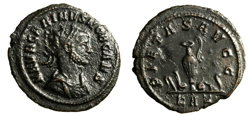 CARINO Caesar (282-283) Antoniniano per Roma. M AVR CARINVS NOB CAES Busto rad. ...