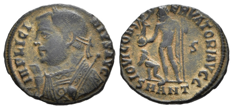 LICINIO I (308-324). Antiochia. Nummus. 317-320. AE (2,44 g). D/ IMP LICINIVS AV...