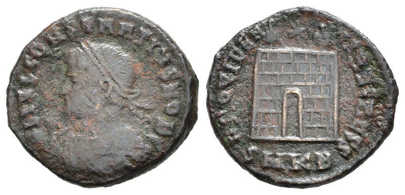 COSTANZO II, Cesare (324-337). Cizico. Nummus. 325-326. AE (2,90 g). D/ FL IVL C...