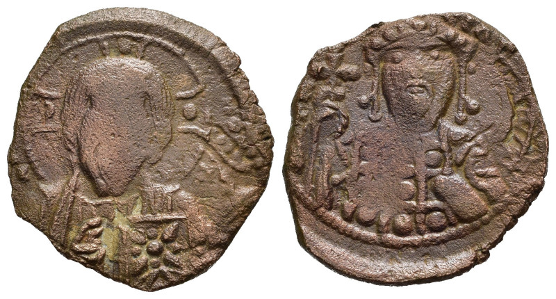 COSTANTINO X, DUCAS (1059-1067). Costantinopoli. Follis. AE (3,77 g). D/ ЄMMANOV...