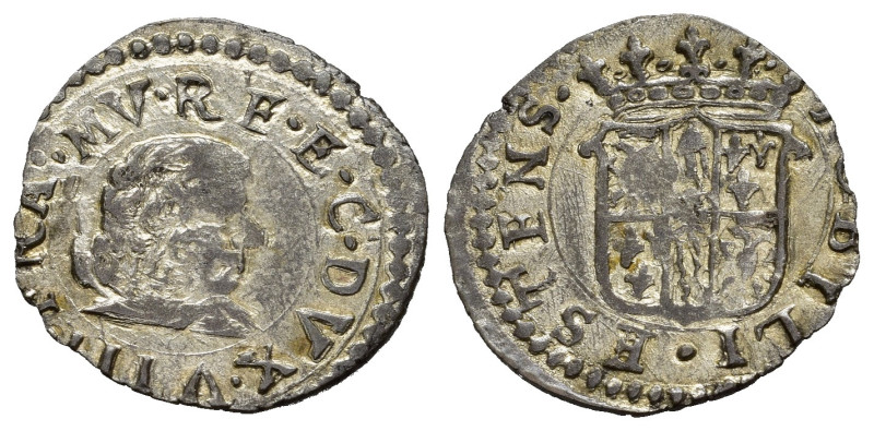 MODENA. Francesco I d'Este (1629-1658). Muraiola. Mi (1,35 g). D/ testa a destra...