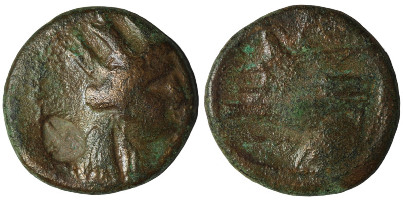 PHOENICIA. Arados. (Circa 242-166 BC).
AE Bronze (20mm, 5,36g)