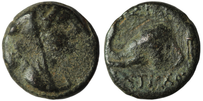 SELEUKID KINGS OF SYRIA. Antiochos IV Epiphanes. (175-164 BC). Antioch
AE Bronze...