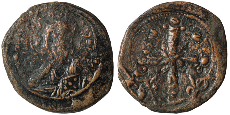 Anonymous Follis. Time of Nicephorus III (circa 1078-1081 AD). Constantinople.
A...