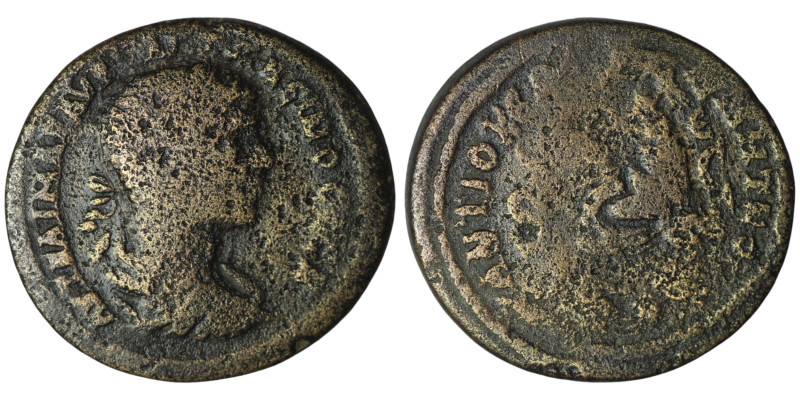 SYRIA, Seleucis and Pieria. Antioch. Elagabalus (AD 218-222)
AE Bronze (34mm, 18...