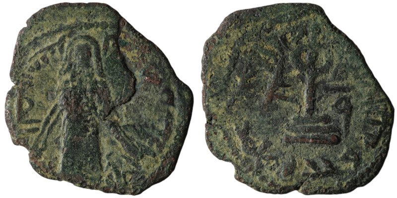 Arab-Byzantine. 'Abd al-Malik ibn Marwan (AH 65-86 / AD 685-705)
AE Fals (22mm, ...