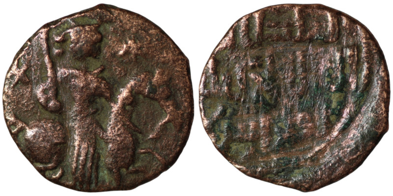 Seljuks of Rum. Rukn al-Din Sulayman II. (592-600 AH/1196-1204 AD)
AE Fals (18mm...