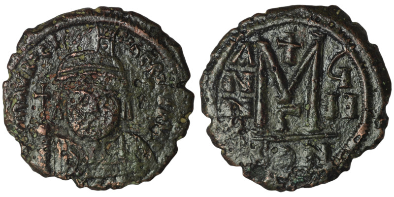 Byzantine coin 
AE Follis (31mm, 11,84g)