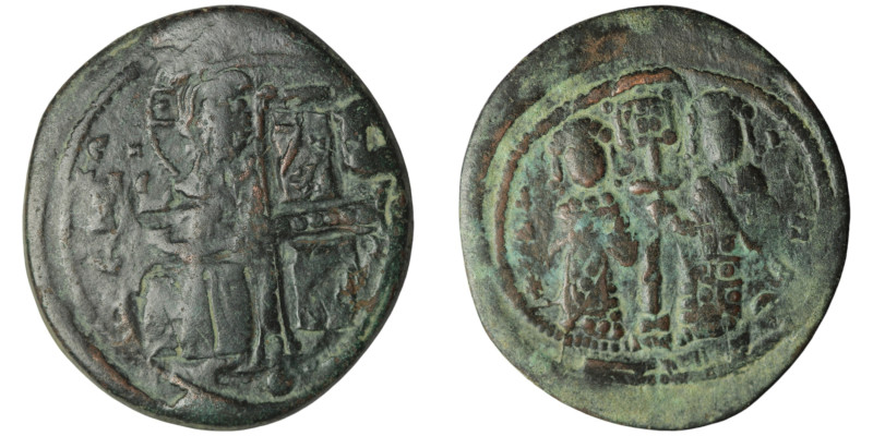 Byzantine coin 
AE Follis (32mm, 9,55g)