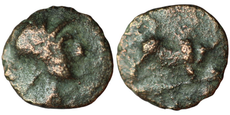 Greek coin
AE Bronze (9mm, 0,54g)