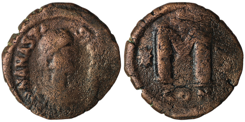 Byzantine coin
AE Follis (32mm, 11,65g)