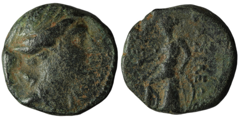 Greek coin
AE Bronze (15mm, 4,07g)