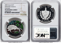 Republic silver Colorized Proof "Solenodon Cubanus" 10 Pesos 2005 PR69 Ultra Cameo NGC, Havana mint, KM815. HID09801242017 © 2024 Heritage Auctions | ...