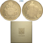Città del Vaticano, Francesco (2013-), 200 Euro 2017, Tiratura: 499, Au (.917) 38,5 mm 40 g. In box originale con certificato, in Slab NGC PF69 Ultra ...