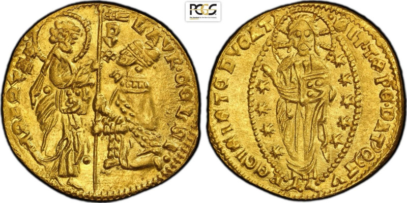 Venezia, Lorenzo Celsi (1361-1365), Ducato, Fr-1225 Au 21 mm 3,56 g, alta conser...