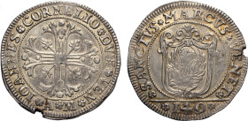 Venezia, Giovanni II Corner (1709-1722), Scudo della Croce da 140 Soldi, Ag 43,5 mm 31,63 g, SPL