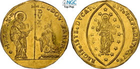 Venezia, Ludovico Manin (1789-1797), Multiplo da 10 Zecchini, RR Au 50 mm 34,83 g. Risulta rarissimo reperire uno di questi multipli esente da montatu...