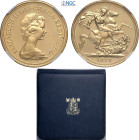 Great Britain, Elizabeth II (1952-2022), Proof Sovereign 1979, London Mint, Au 22 mm 7,99 g, with original box, in Slab NGC PF68 Cameo