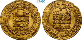 Islamic, Great Seljuq, Tughril Beg (AH429-455 / 1038-1063AD), Gold Dinar AH440, Nishapur Mint, Au 24 mm 4,09 g, in Slab NGC UNC-cleaned