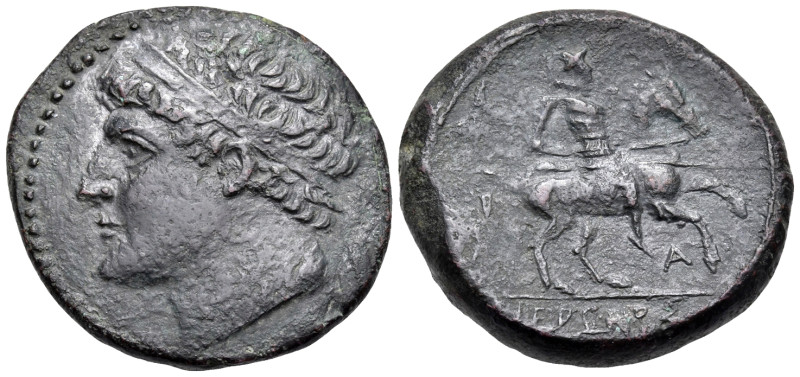 SICILY. Syracuse. Hieron II, 275-215 BC. Unit (Bronze, 26.5 mm, 16.90 g, 10 h), ...