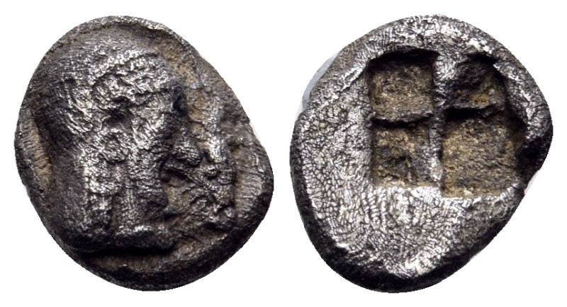 THRACO-MACEDONIAN REGION. Uncertain mint. Circa 5th century BC. Obol (Silver, 7 ...