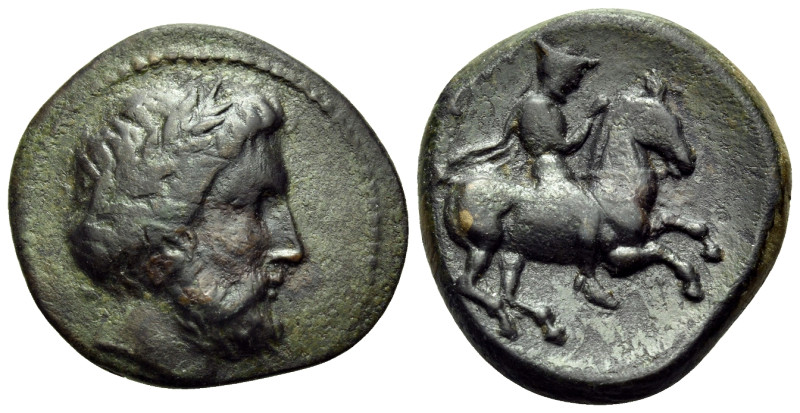 THESSALY. Krannon. 4th century BC . Dichalkon (Bronze, 18.5 mm, 4.47 g, 2 h). La...