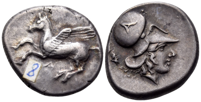 EPEIROS. Ambrakia. Circa 404-360 BC. Stater (Silver, 21.5 mm, 8.51 g, 9 h). Pega...