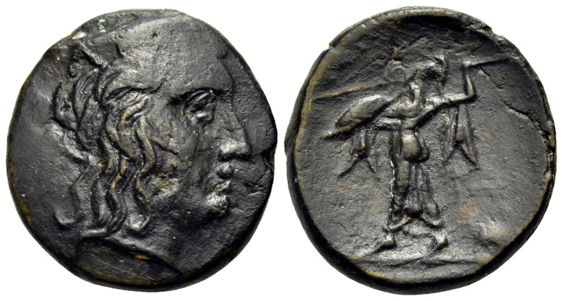 ARGOLIS. Argos. Circa 280-270/60 BC. Dichalkon (Bronze, 18 mm, 4.53 g, 12 h). He...