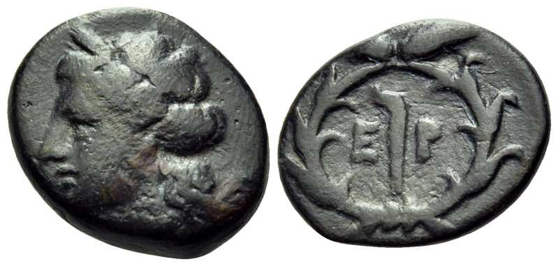 ARGOLIS. Hermione. Circa 360-320/10 BC. Chalkous (Bronze, 14.5 mm, 2.57 g, 11 h)...