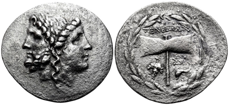 ISLANDS OFF TROAS, Tenedos. Circa 100-70 BC. Tetradrachm (Silver, 36 mm, 14.69 g...