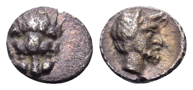 CILICIA. Uncertain mint. Circa 350 BC. Tetartemorion (Silver, 5.5 mm, 0.13 g, 6 ...