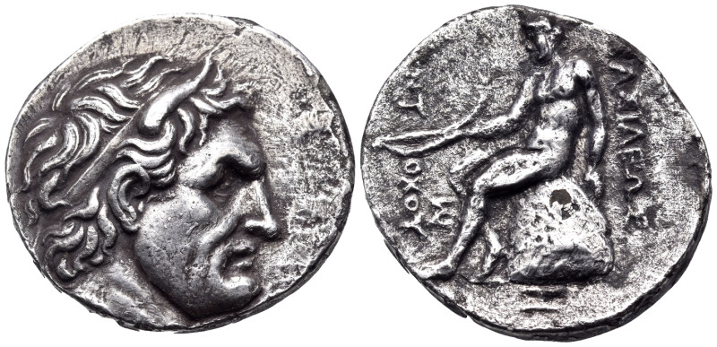 SELEUKID KINGS. Antiochos I Soter, 281-261 BC. Tetradrachm (Silver, 27 mm, 15.87...