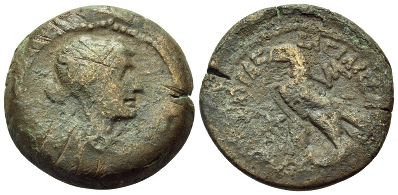 PTOLEMAIC KINGS OF EGYPT. Cleopatra VII Thea Neotera, 51-30 BC. 40 Drachmai or O...