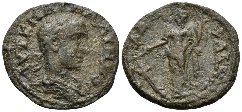 MYSIA. Lampsacus. Gallienus, 253-260. (Bronze, 20.5 mm, 3.34 g, 6 h). ΑΥTΚ Π ΛΙ ...