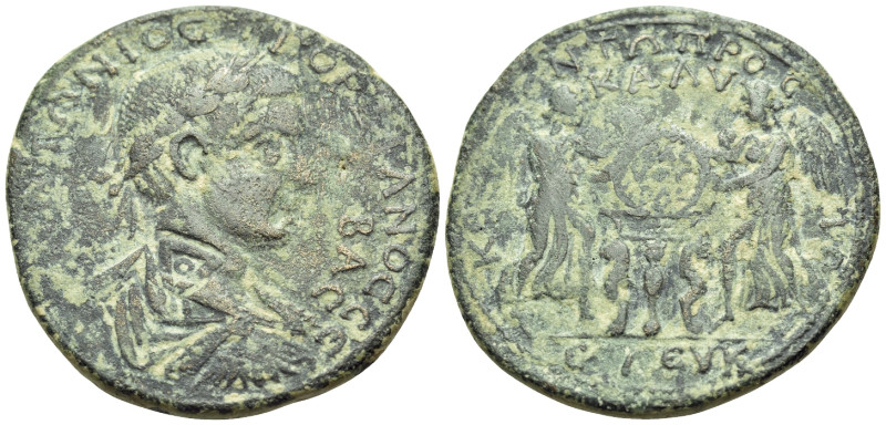 CILICIA. Seleucia ad Calycadnum. Gordian III, 238-244. Tetrassarion (Bronze, 33 ...