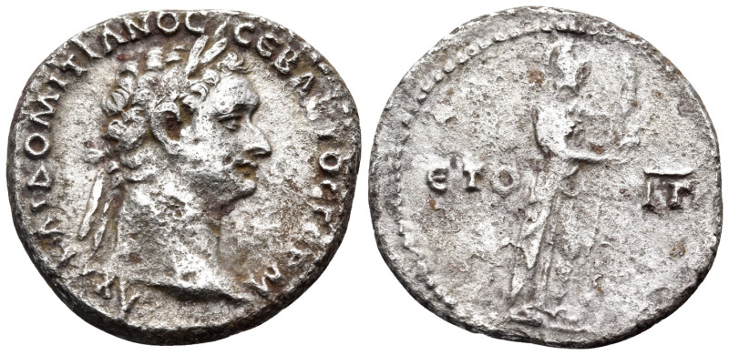 CAPPADOCIA. Caesaraea-Eusebia. Domitian, 81-96. Didrachm (Silver, 21 mm, 6.19 g,...